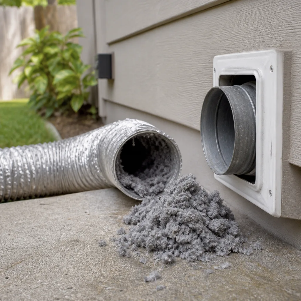 Dryer vent cleaning