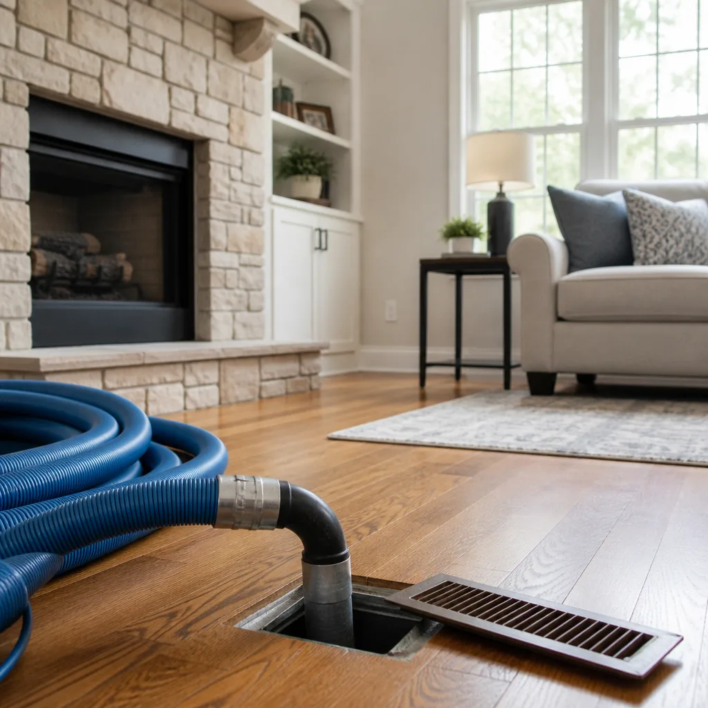 Whole-home duct cleaning